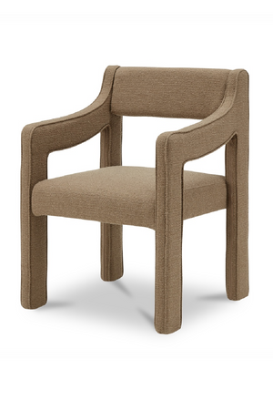   Modern European furniture - Upholstered Sloped-Arm Dining Chair - www.oroa.com | Oroa.com
