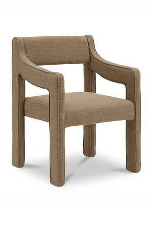   Modern European furniture - Upholstered Sloped-Arm Dining Chair - www.oroa.com | Oroa.com