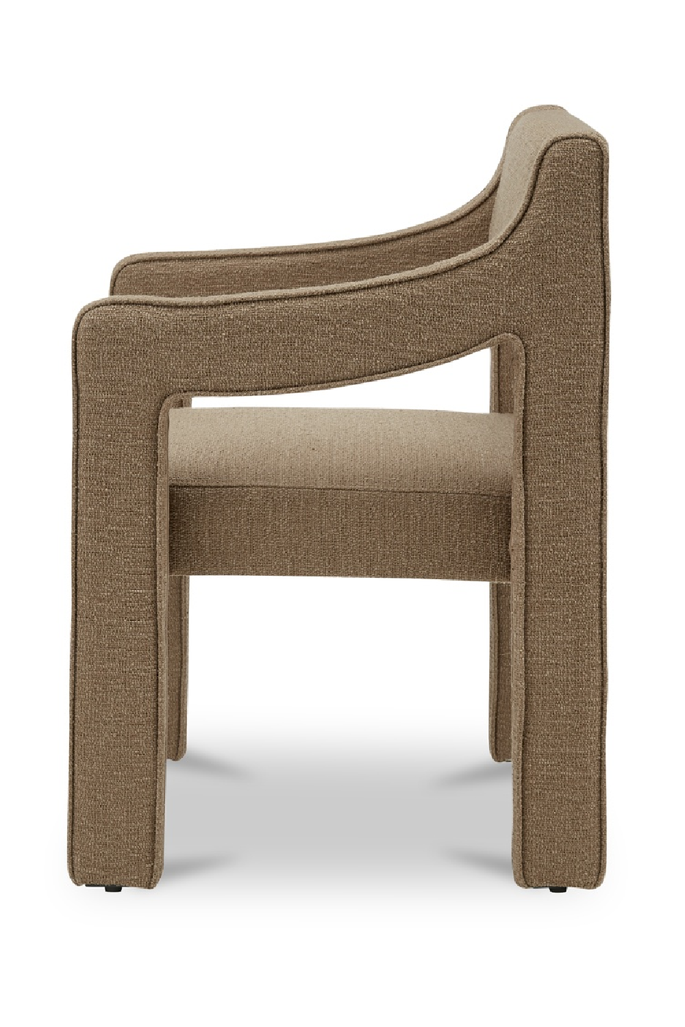   Modern European furniture - Upholstered Sloped-Arm Dining Chair - www.oroa.com | Oroa.com