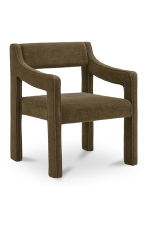   Modern European furniture - Upholstered Sloped-Arm Dining Chair - www.oroa.com | Oroa.com