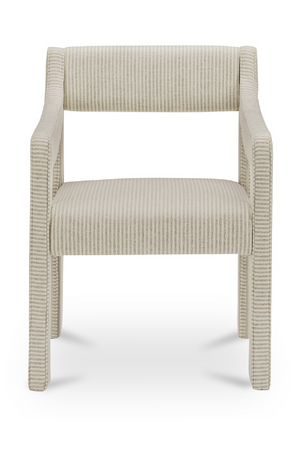   Modern European furniture - Upholstered Sloped-Arm Dining Chair - www.oroa.com | Oroa.com