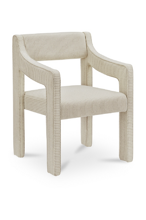   Modern European furniture - Upholstered Sloped-Arm Dining Chair - www.oroa.com | Oroa.com
