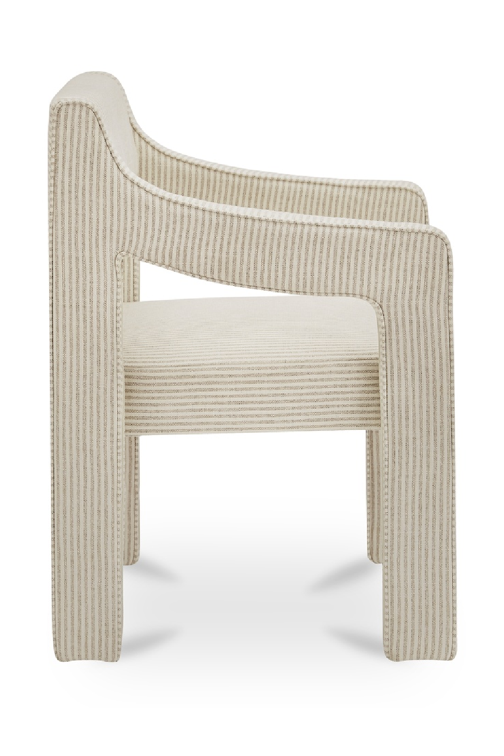   Modern European furniture - Upholstered Sloped-Arm Dining Chair - www.oroa.com | Oroa.com