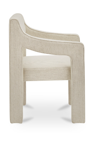   Modern European furniture - Upholstered Sloped-Arm Dining Chair - www.oroa.com | Oroa.com