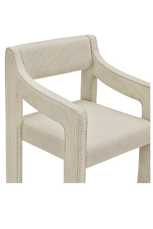   Modern European furniture - Upholstered Sloped-Arm Dining Chair - www.oroa.com | Oroa.com