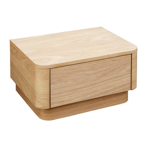   Modern European furniture - 1-Drawer Wooden Nightstand S - www.oroa.com | Oroa.com