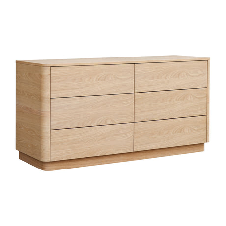   Modern European furniture - 6-Drawer Wooden Dresser - www.oroa.com | Oroa.com