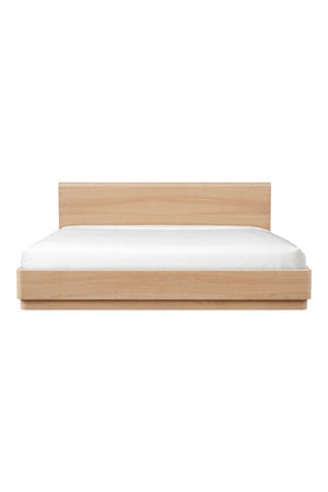   Modern European furniture - Light Oak Scandinavian Bed - www.oroa.com | Oroa.com