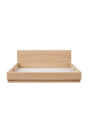   Modern European furniture - Light Oak Scandinavian Bed - www.oroa.com | Oroa.com