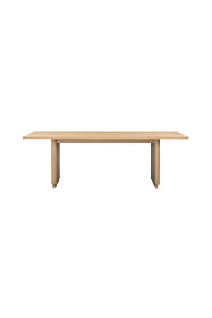   Modern European furniture - Rectangular Oak Dining Table - www.oroa.com | Oroa.com