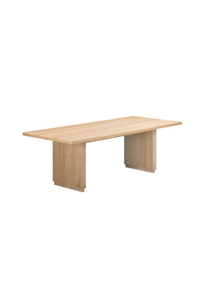   Modern European furniture - Rectangular Oak Dining Table - www.oroa.com | Oroa.com