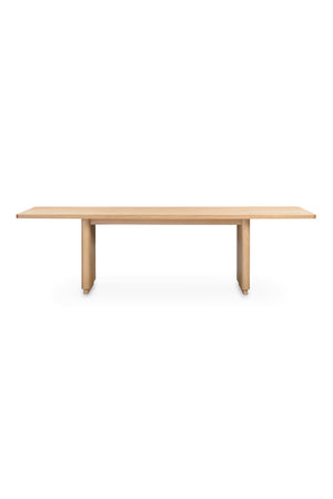   Modern European furniture - Rectangular Oak Dining Table - www.oroa.com | Oroa.com
