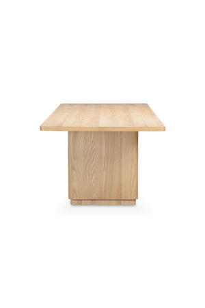   Modern European furniture - Rectangular Oak Dining Table - www.oroa.com | Oroa.com