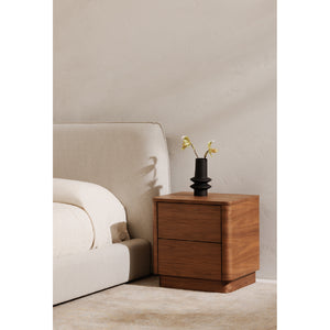   Modern European furniture - 2-Drawer Wooden Tall Nightstand - www.oroa.com | Oroa.com