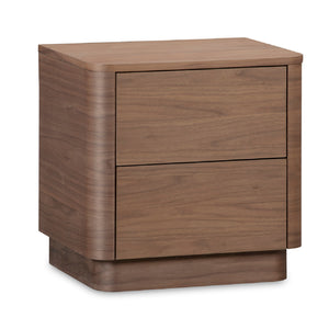   Modern European furniture - 2-Drawer Wooden Tall Nightstand - www.oroa.com | Oroa.com