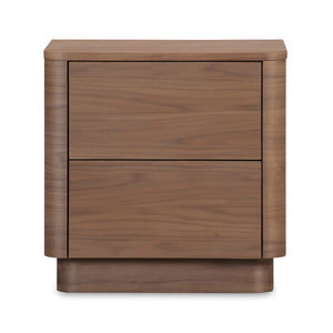   Modern European furniture - 2-Drawer Wooden Tall Nightstand - www.oroa.com | Oroa.com