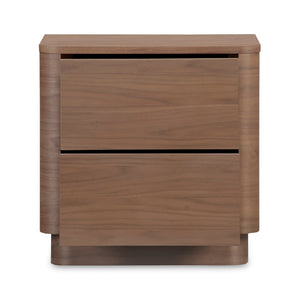   Modern European furniture - 2-Drawer Wooden Tall Nightstand - www.oroa.com | Oroa.com