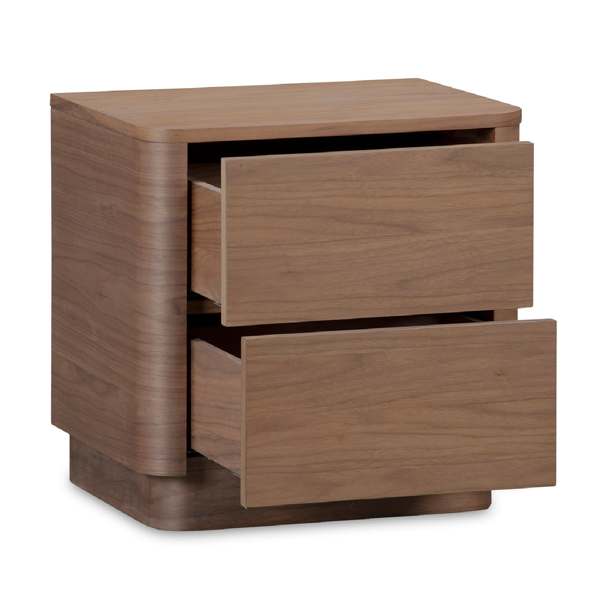   Modern European furniture - 2-Drawer Wooden Tall Nightstand - www.oroa.com | Oroa.com