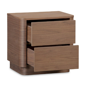   Modern European furniture - 2-Drawer Wooden Tall Nightstand - www.oroa.com | Oroa.com