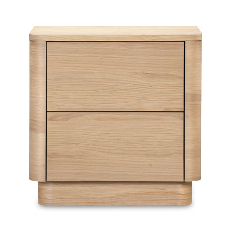   Modern European furniture - 2-Drawer Wooden Tall Nightstand - www.oroa.com | Oroa.com
