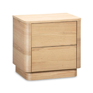   Modern European furniture - 2-Drawer Wooden Tall Nightstand - www.oroa.com | Oroa.com
