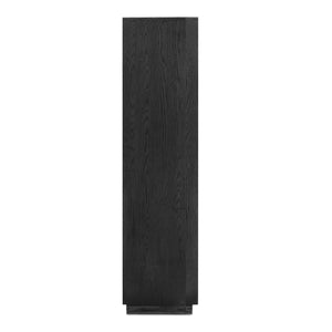   Modern European furniture - Black Solid Ash Tall Cabinet - www.oroa.com | Oroa.com
