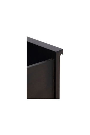   Modern European furniture - Acacia Veneer 2-Drawer Nightstand - www.oroa.com | Oroa.com