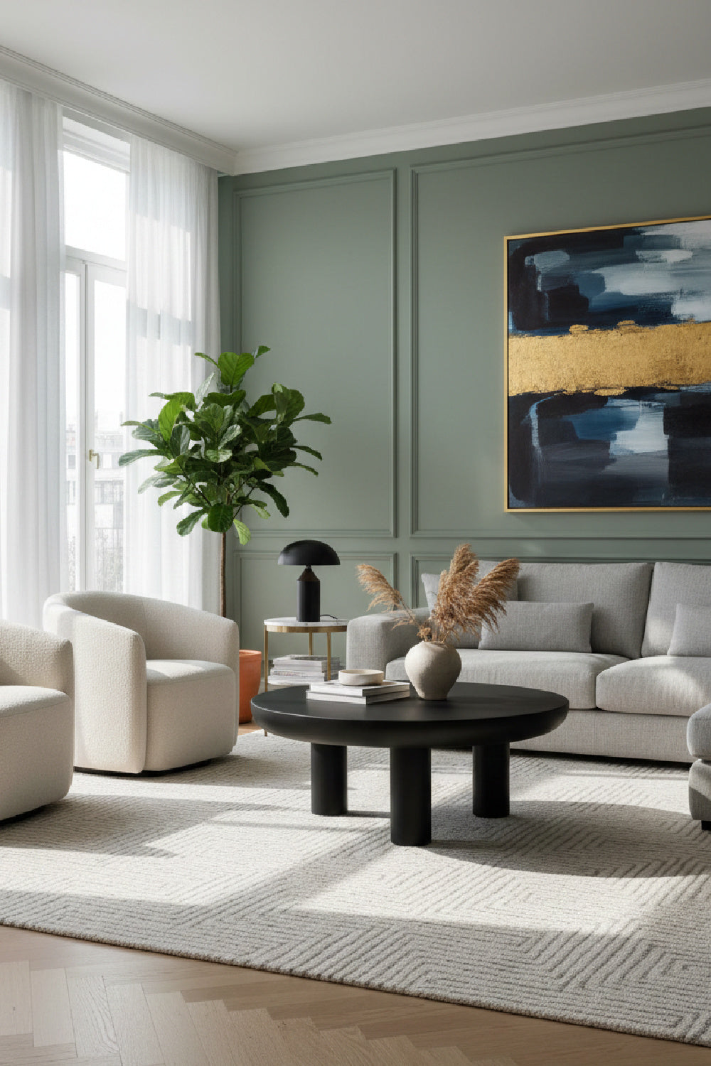   Modern European furniture - Indoor/Outdoor Concrete Coffee Table - www.oroa.com | Oroa.com