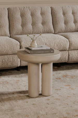   Modern European furniture - Indoor/Outdoor Concrete Side Table - www.oroa.com | Oroa.com