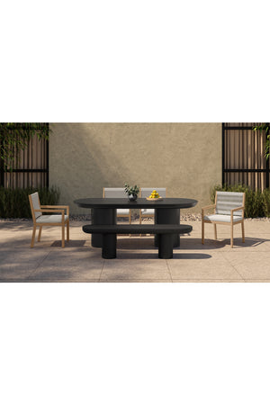   Modern European furniture - Indoor/Outdoor Concrete Bench - www.oroa.com | Oroa.com