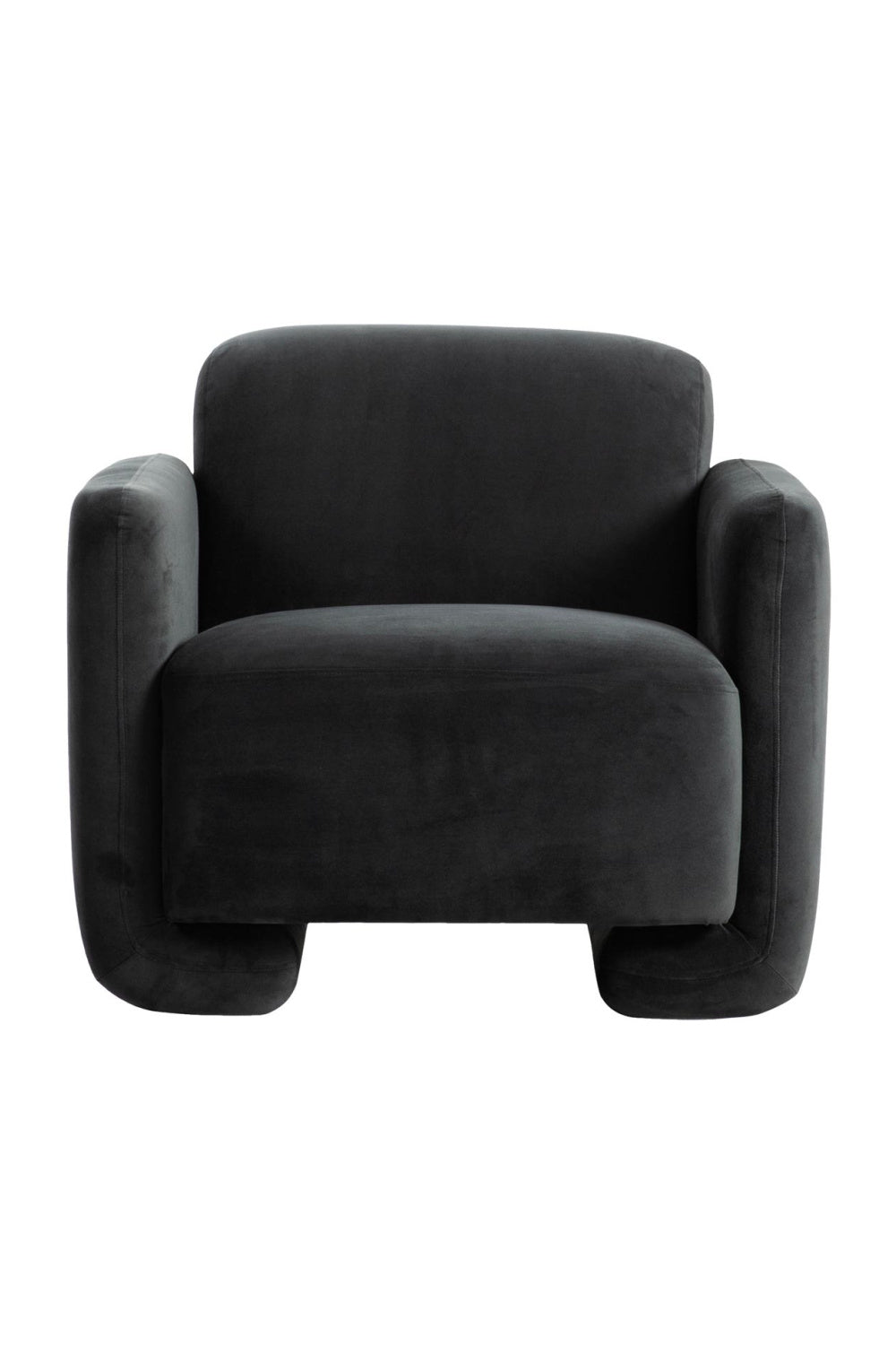   Gray Upholstered Accent Chair | Oroa.com