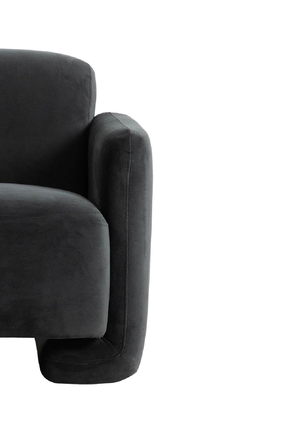   Gray Upholstered Accent Chair | Oroa.com