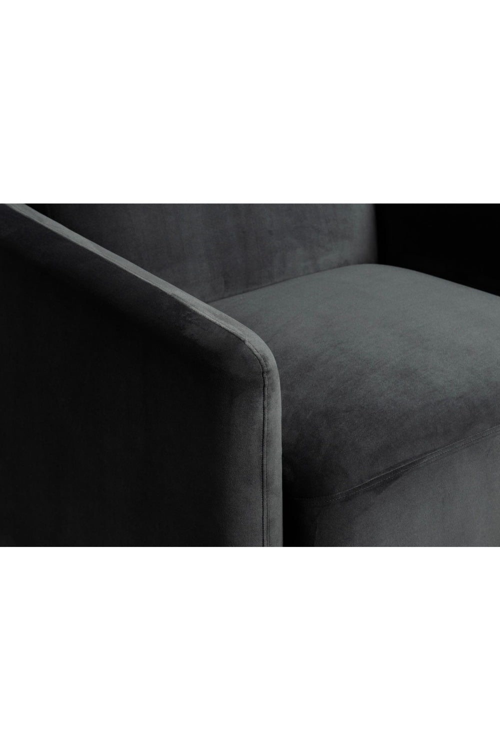   Gray Upholstered Accent Chair | Oroa.com