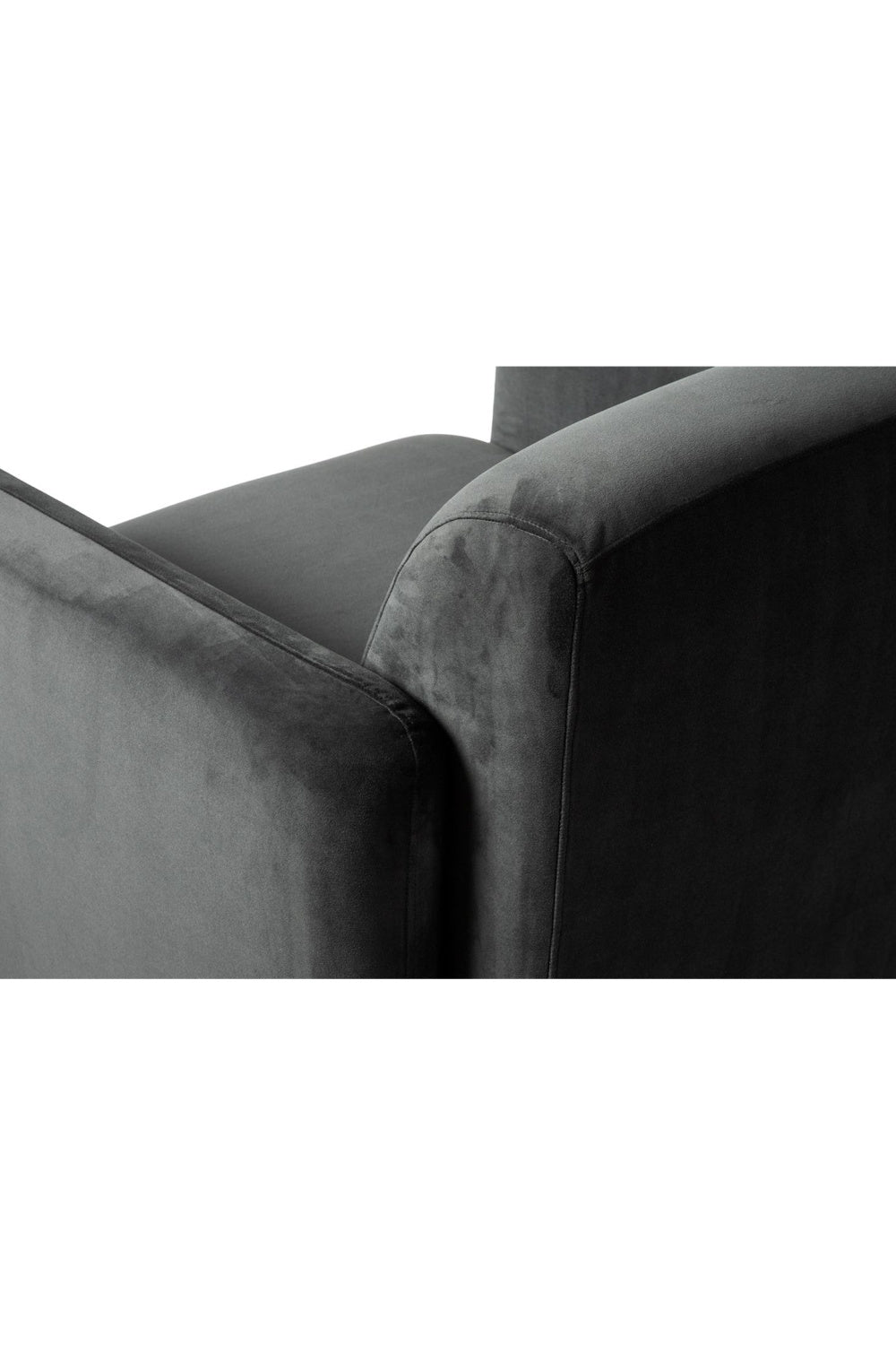   Gray Upholstered Accent Chair | Oroa.com