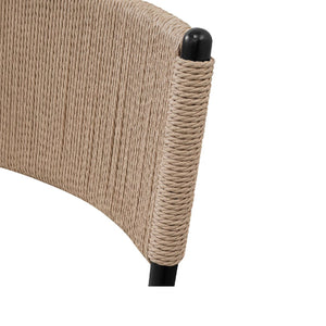   Modern European furniture - White Boucle Dining Chair (2) - www.oroa.com | Oroa.com