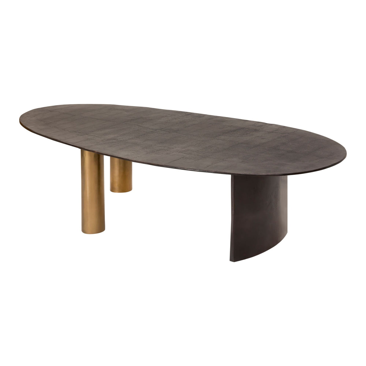   Modern European furniture - Oval Aluminum Coffee Table - www.oroa.com | Oroa.com