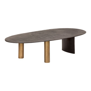   Modern European furniture - Oval Aluminum Coffee Table - www.oroa.com | Oroa.com