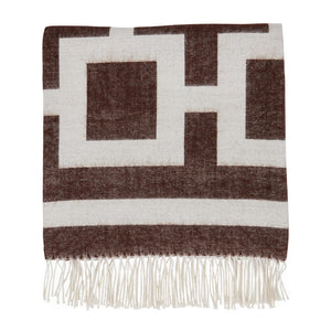  Baby Alpaca Fringed Throw | Oroa.com