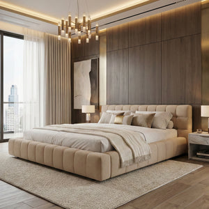   Tufted Queen Bed | Oroa.com