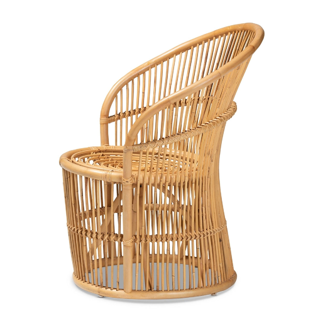   Modern European furniture - Rattan Round Base Accent Chair - www.oroa.com | Oroa.com