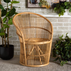   Modern European furniture - Rattan Round Base Accent Chair - www.oroa.com | Oroa.com