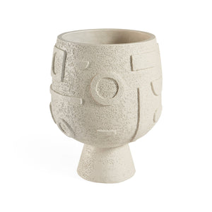   Concrete Pedestal Planter | Oroa.com