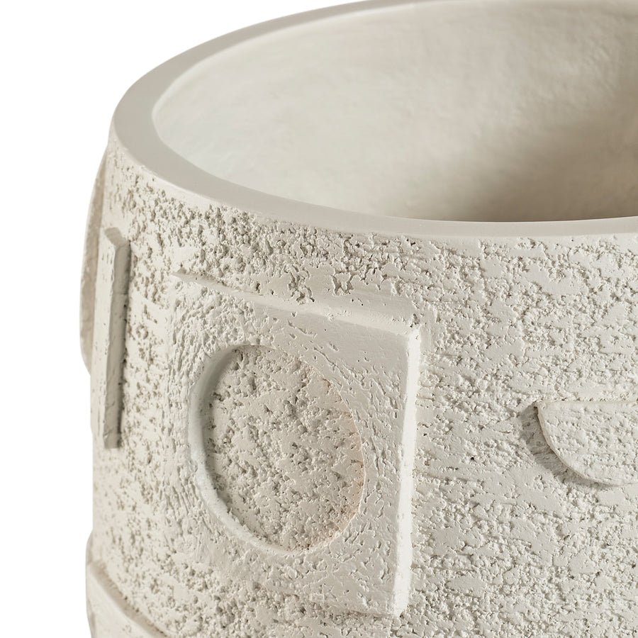   Concrete Pedestal Planter | Oroa.com