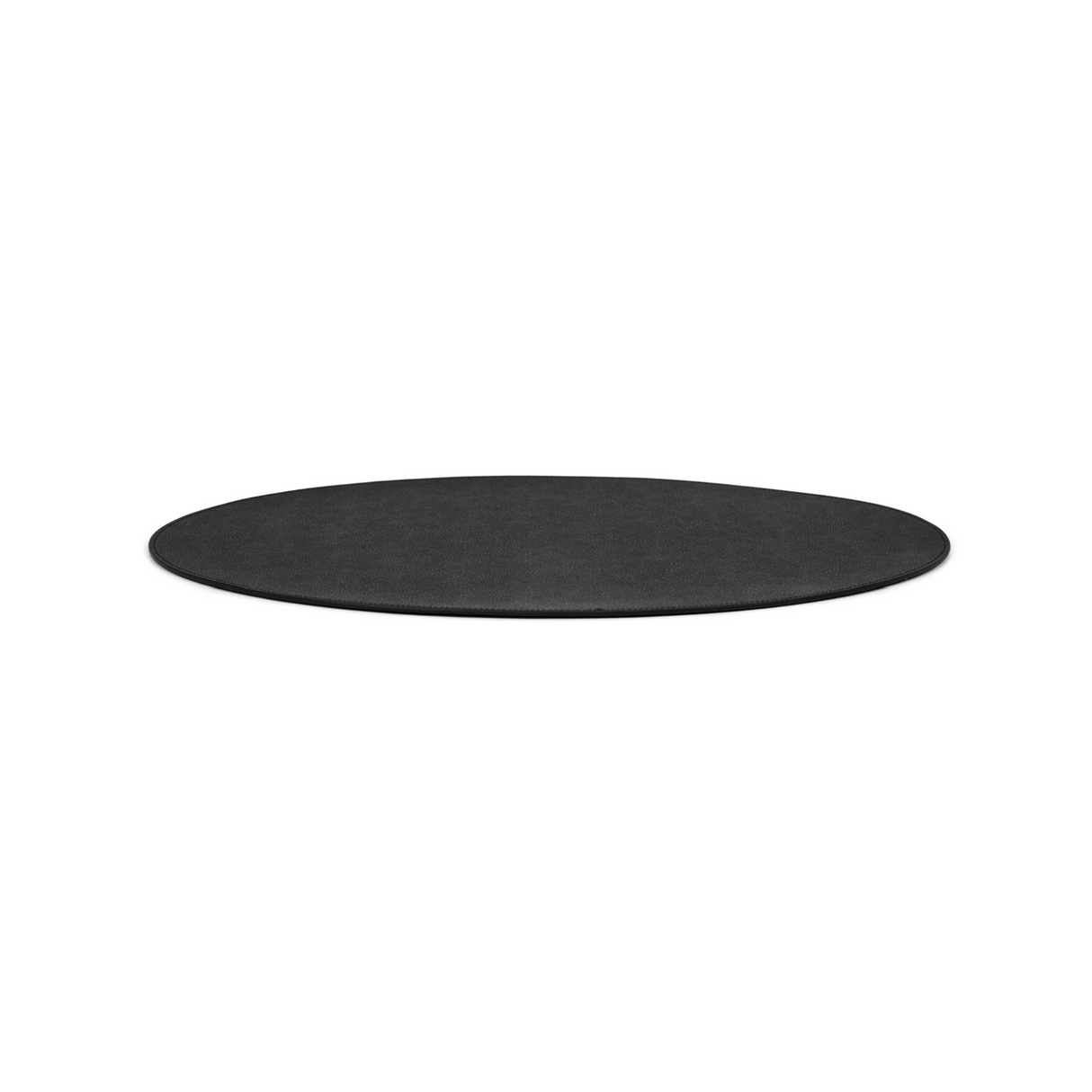   Grained Leather Oval Placemat | Oroa.com