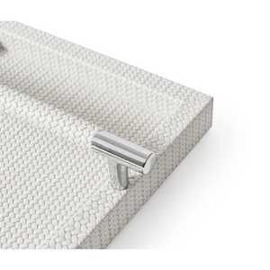   Leather Covered Napkin Tray | Oroa.com