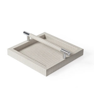   Leather Covered Napkin Tray | Oroa.com