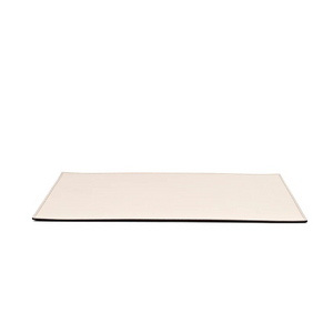  Grained Leather Rectangular Placemat | Oroa.com
