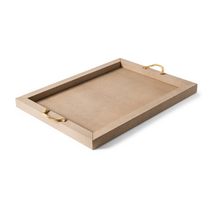   Leather Embossed Tray | Oroa.com