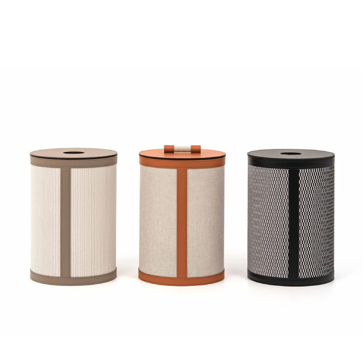   Cotton Upholstered Paper Bin | Oroa.com