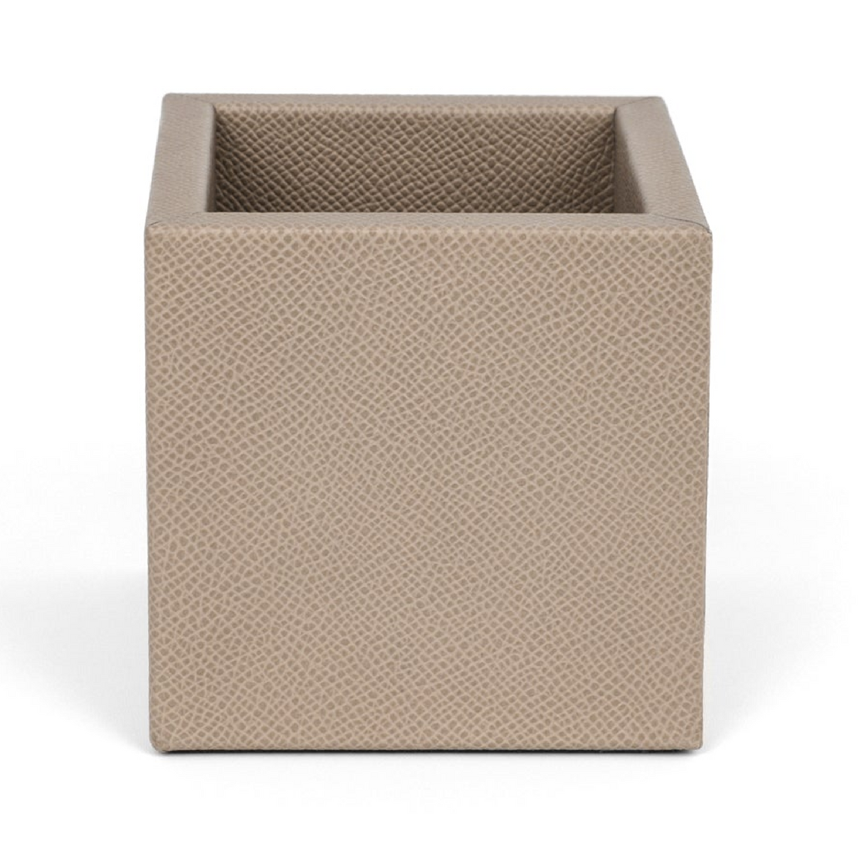   Leather Square Pencil Cup | Oroa.com